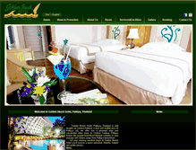 Tablet Screenshot of goldenbeachpattaya.com